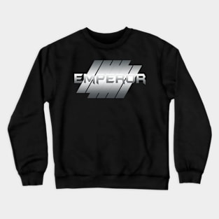 Metallic Illustration emperor Crewneck Sweatshirt